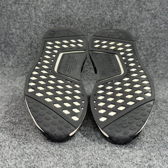 Adidas NMD R1 V2 Running Shoes Boys Size 6 Black Retro Athletic Training Sneaker - Picture 11 of 12